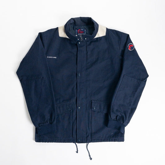 1970s "EIDER" French Blue Cotton Ski Jacket