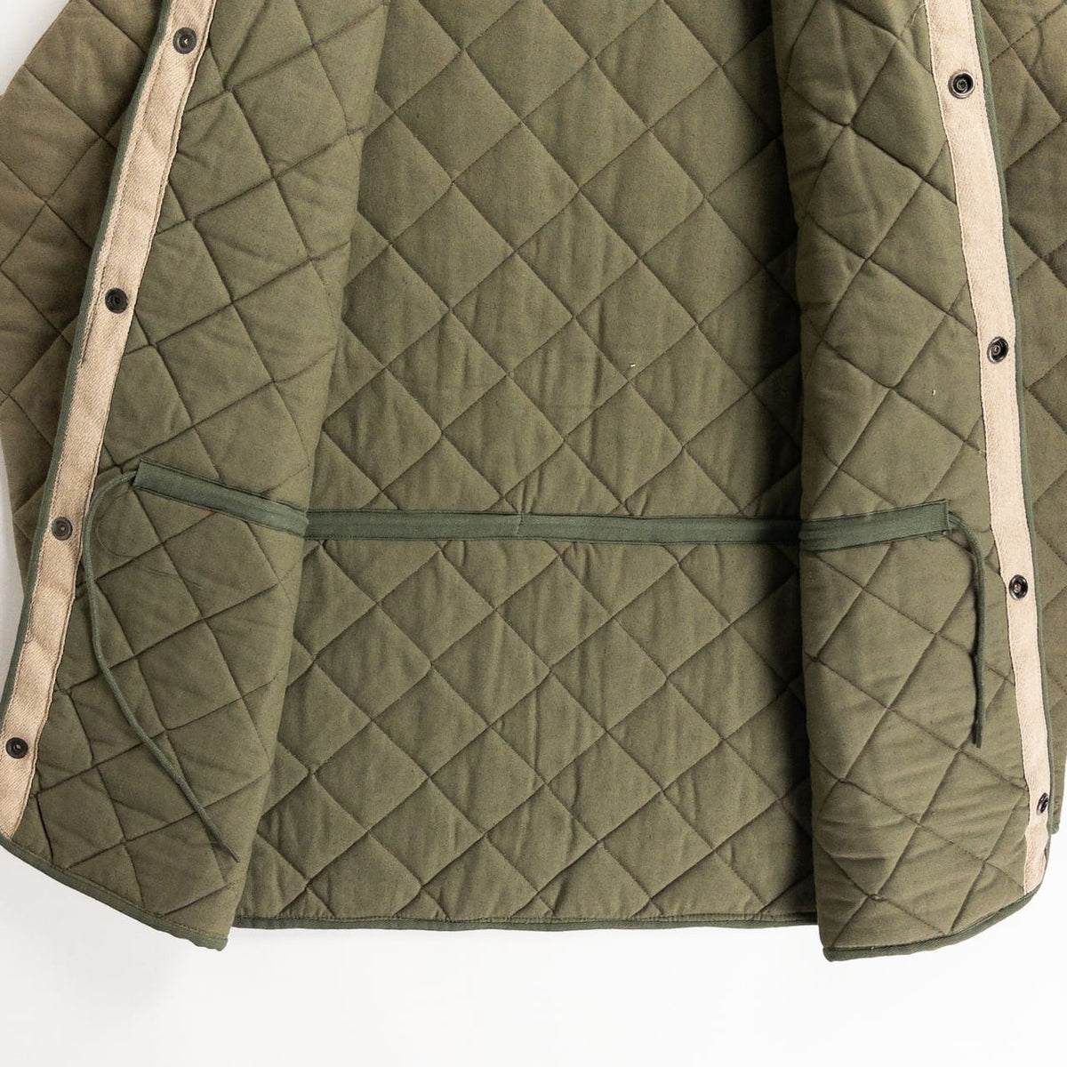 1970s French Army Quilted Jacket