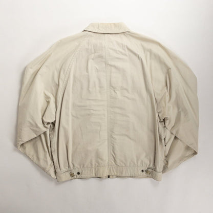 1990s "Made in Italy" Off White Cotton Sport Jacket