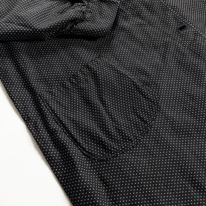 1950s "French Vintage" Black Dot Atelier Work Coat