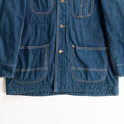 1990s Made in Italy Blue Denim Coverall