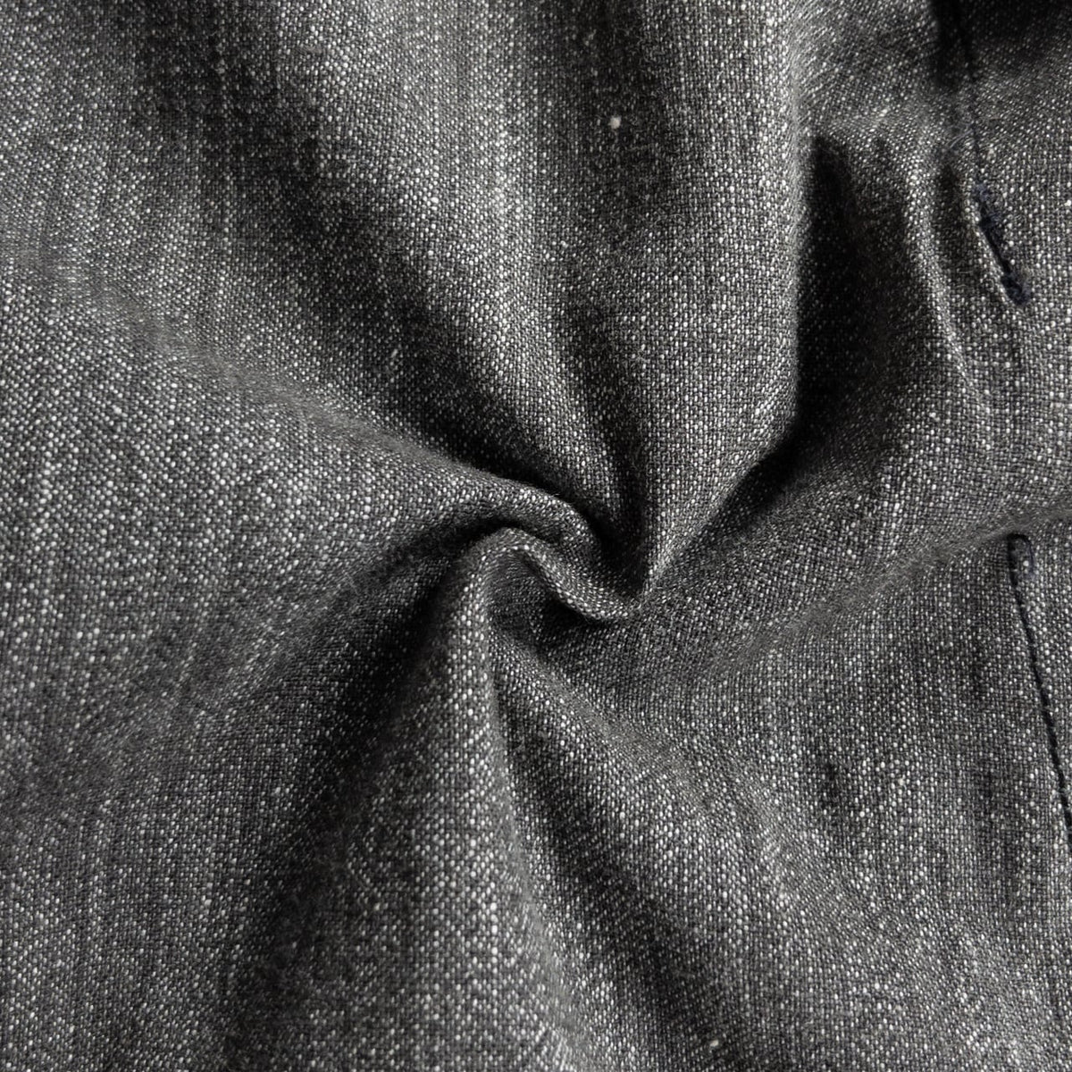 1940s "Euro Vintage" Light Black Chambray Atelier Work Coat