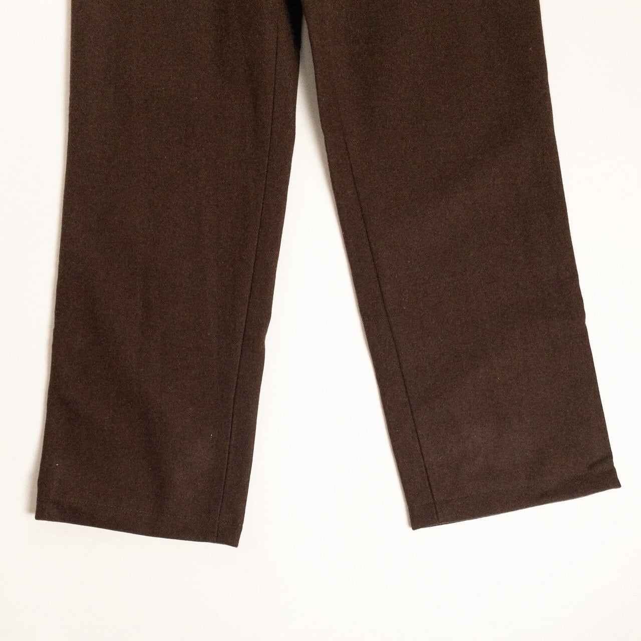1960-70s Italian Army Brown Wool Hospital Trousers, Dead Stock