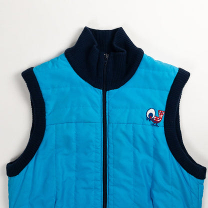 1980s "Euro Vintage" Navy x Blue Ski Vest