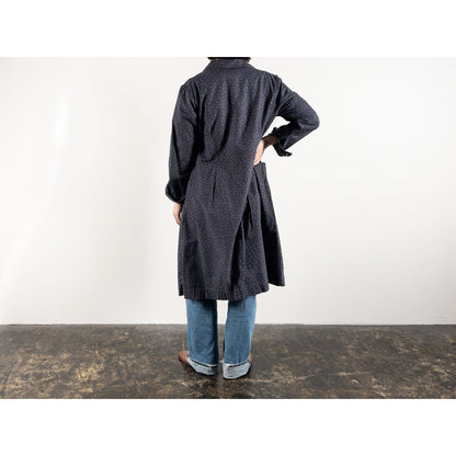 1950s "French Vintage" Black Dot Atelier Work Coat