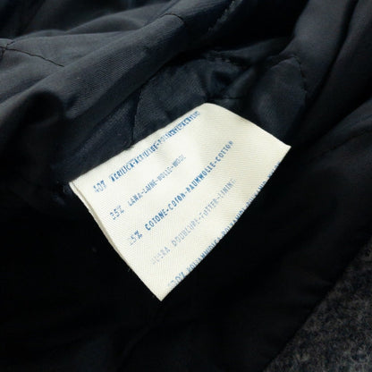 1970s "Italian Vintage" Navy Wool Check Sport Jacket, Dead Stock