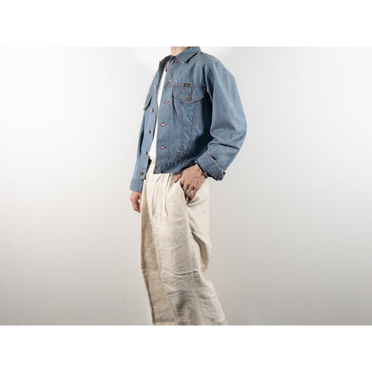 1970s "MAVERICK" Light Blue Chambray Jacket