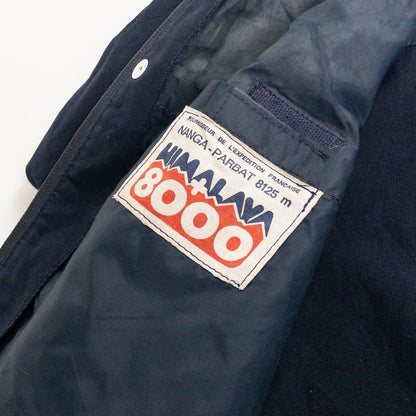1970s "EIDER" French Blue Cotton Ski Jacket