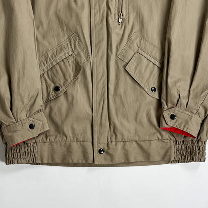 1980s "North Country" Khaki Cotton Sport Jacket