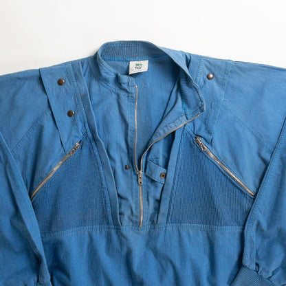 1980-90s "Euro Vintage" Light Blue Cotton Jacket