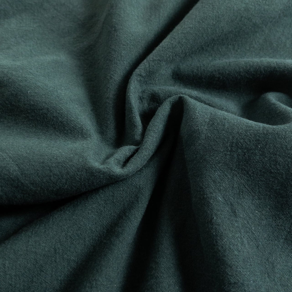 1990s "LUZ" Dark Green Cotton Anorak Pullover Jacket