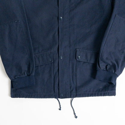 1970s "EIDER" French Blue Cotton Ski Jacket