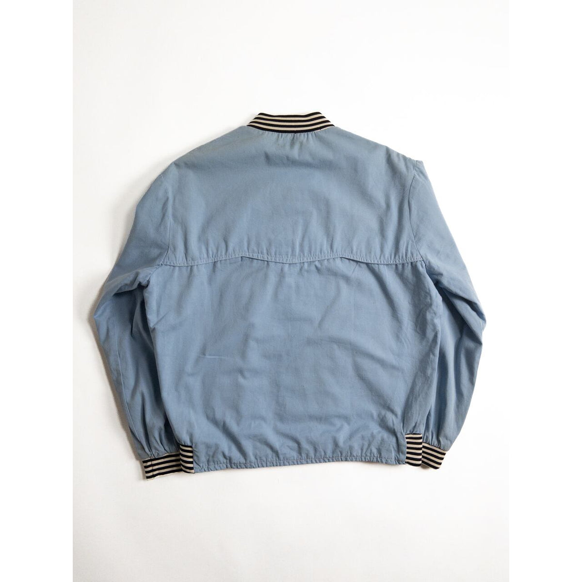 1980s "Italian Vintage" Light Blue MA-1 Jacket