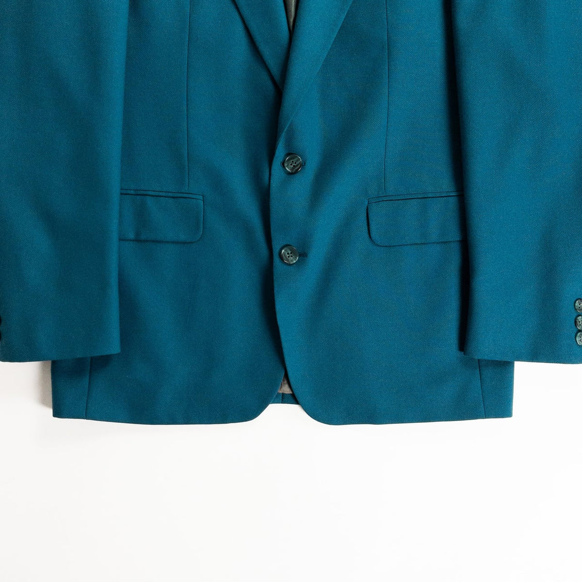 1980-90s Made in France Emerald Green Tailored Jacket