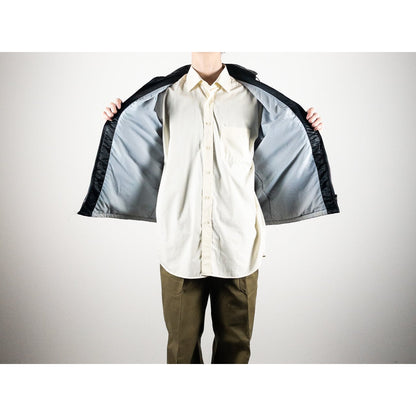 1960s "SKIDRESS" French Navy Nylon Zipper Ski Jacket