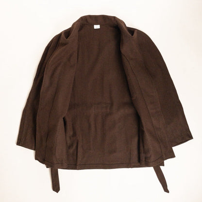 1960-70s Italian Army Brown Wool Hospital Jacket, Dead Stock