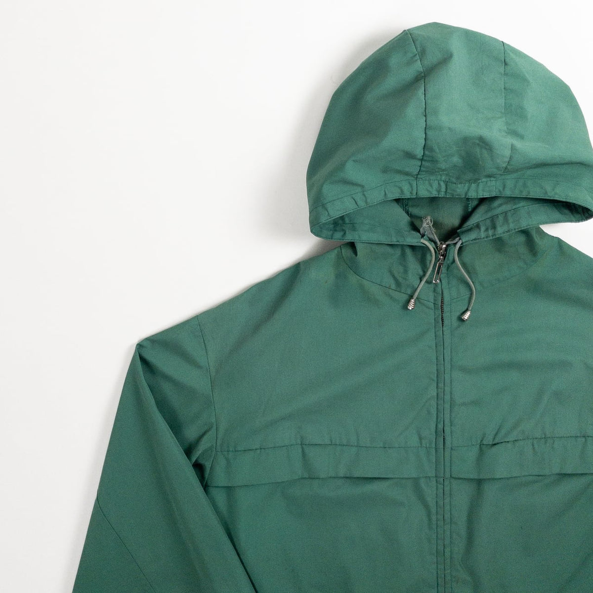 1980s Made in Europe Green Full Zip Parka