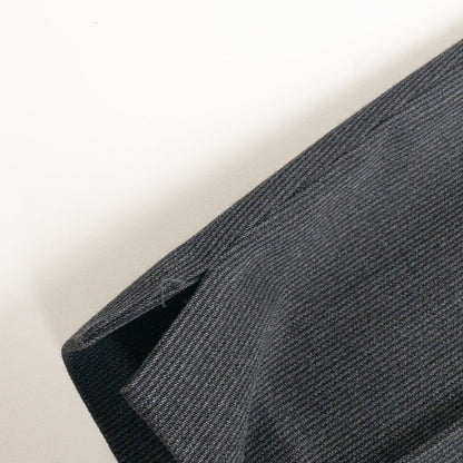 1960s "French Vintage" Gray Stripe Cotton Pique Ski Trousers