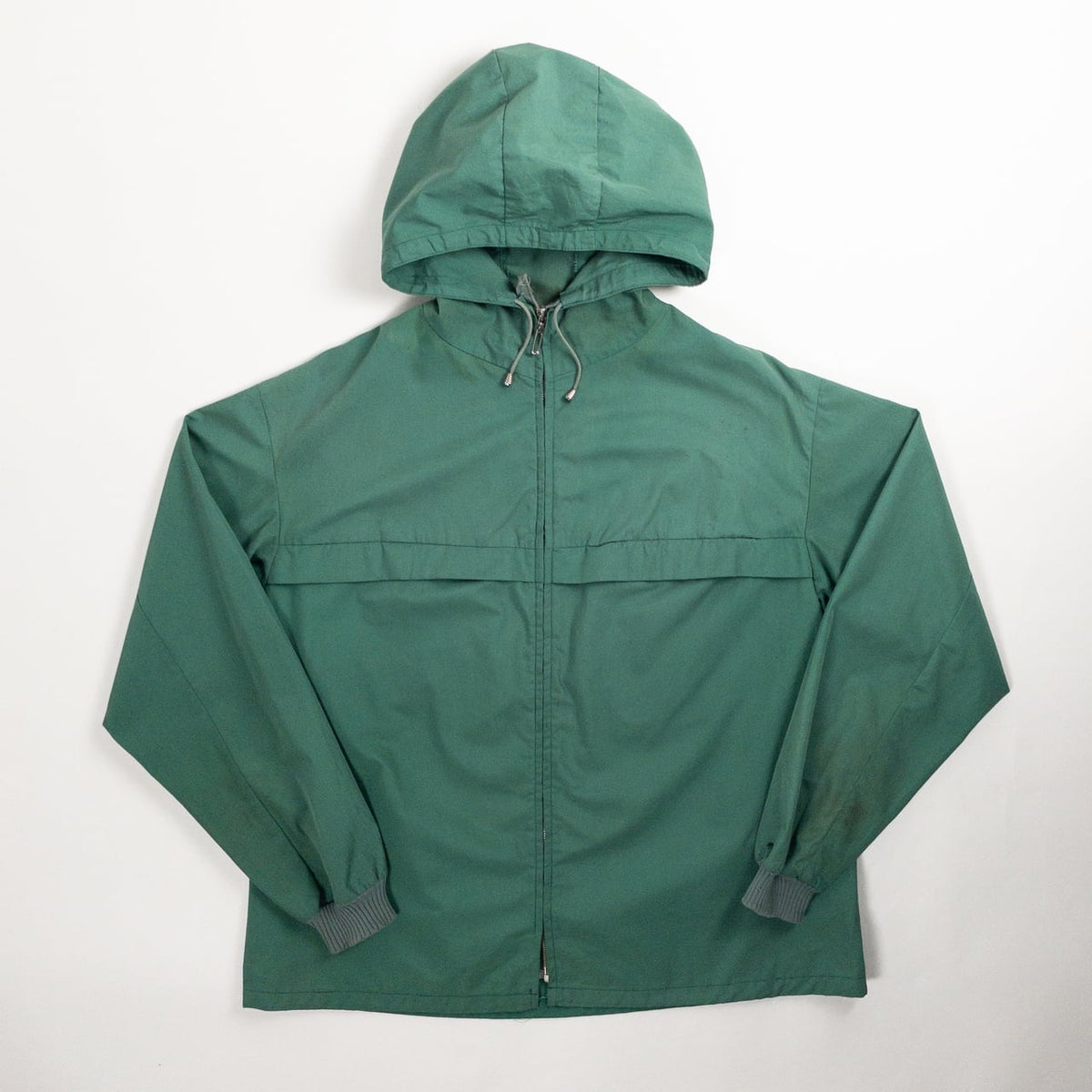 1980s Made in Europe Green Full Zip Parka