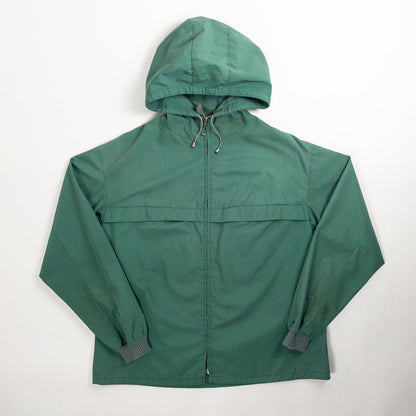 1980s Made in Europe Green Full Zip Parka
