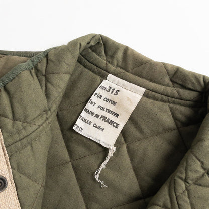 1970s French Army Quilted Jacket