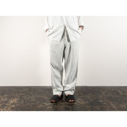 1880s "French Army" Linen Herringbone Twill Bourgeron Trousers