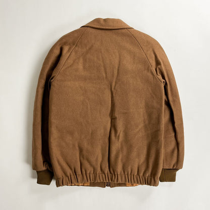 1990s "DAN CARMEL" Italian Beige Wool Sport Jacket, Dead Stock