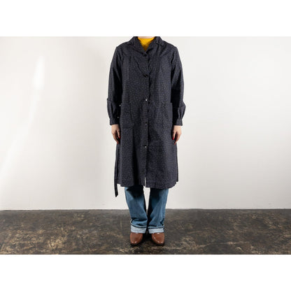 1950s "French Vintage" Black Dot Atelier Work Coat
