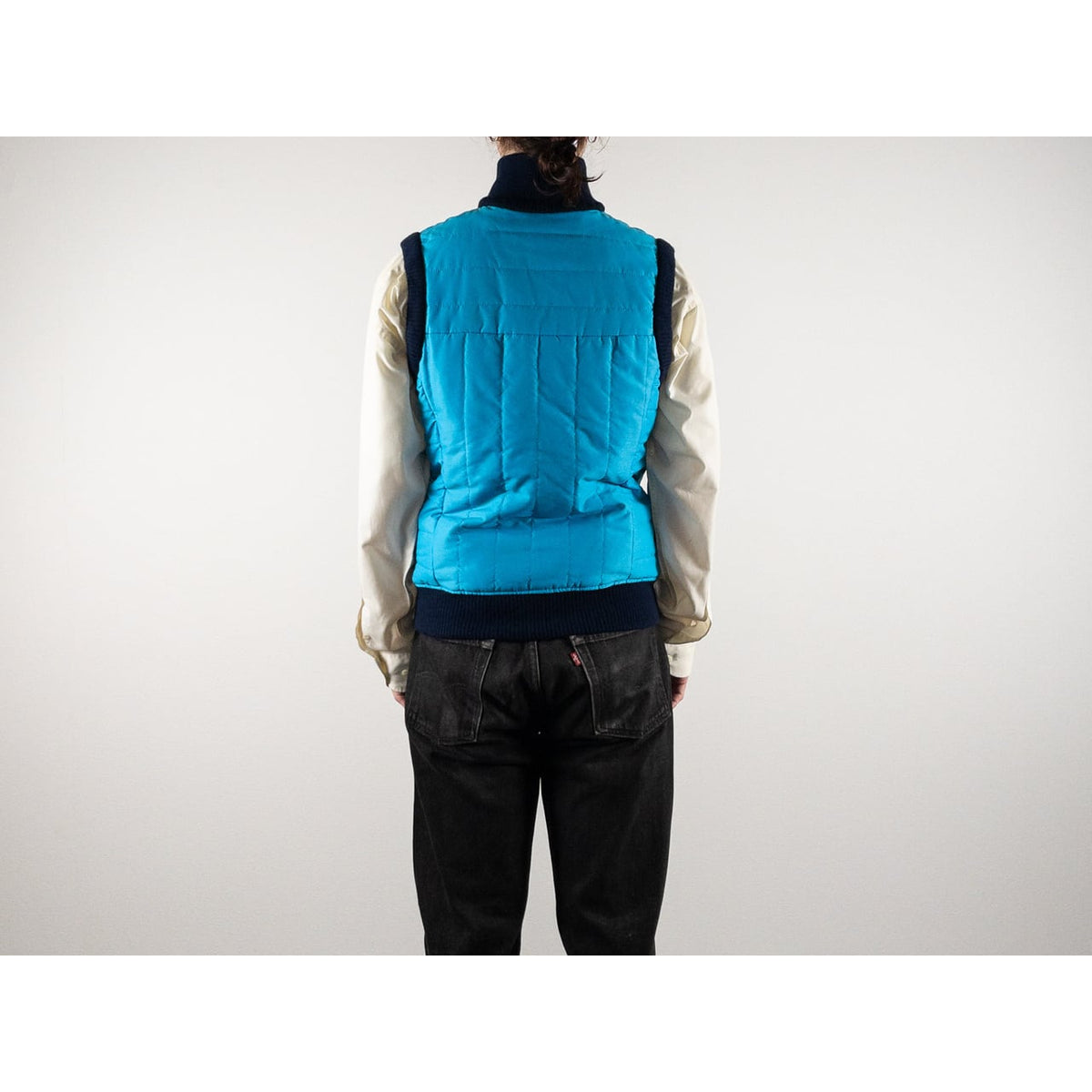 1980s "Euro Vintage" Navy x Blue Ski Vest