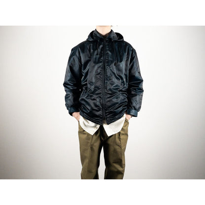 1960s "SKIDRESS" French Navy Nylon Zipper Ski Jacket