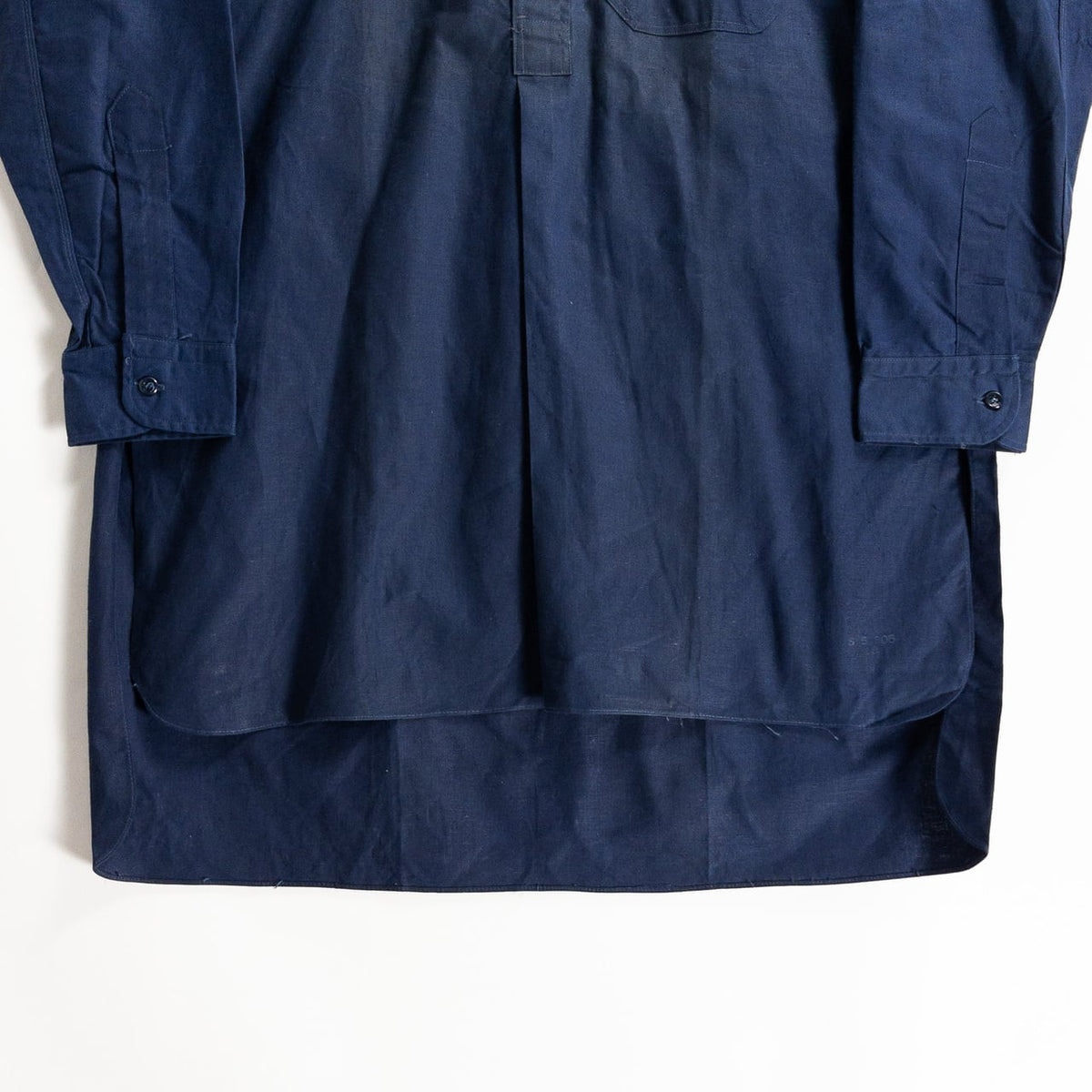 1960s "French Vintage" Blue Metis Work Shirt, Dead Stock