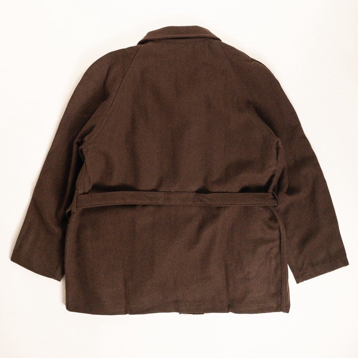 1960-70s Italian Army Brown Wool Hospital Jacket, Dead Stock