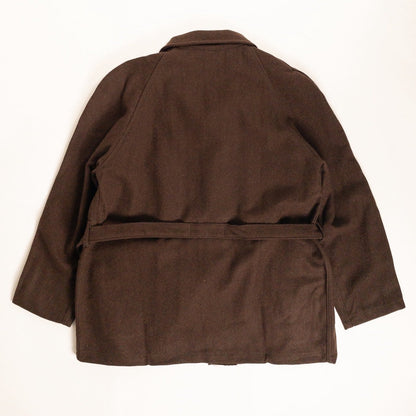 1960-70s Italian Army Brown Wool Hospital Jacket, Dead Stock