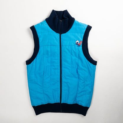 1980s "Euro Vintage" Navy x Blue Ski Vest