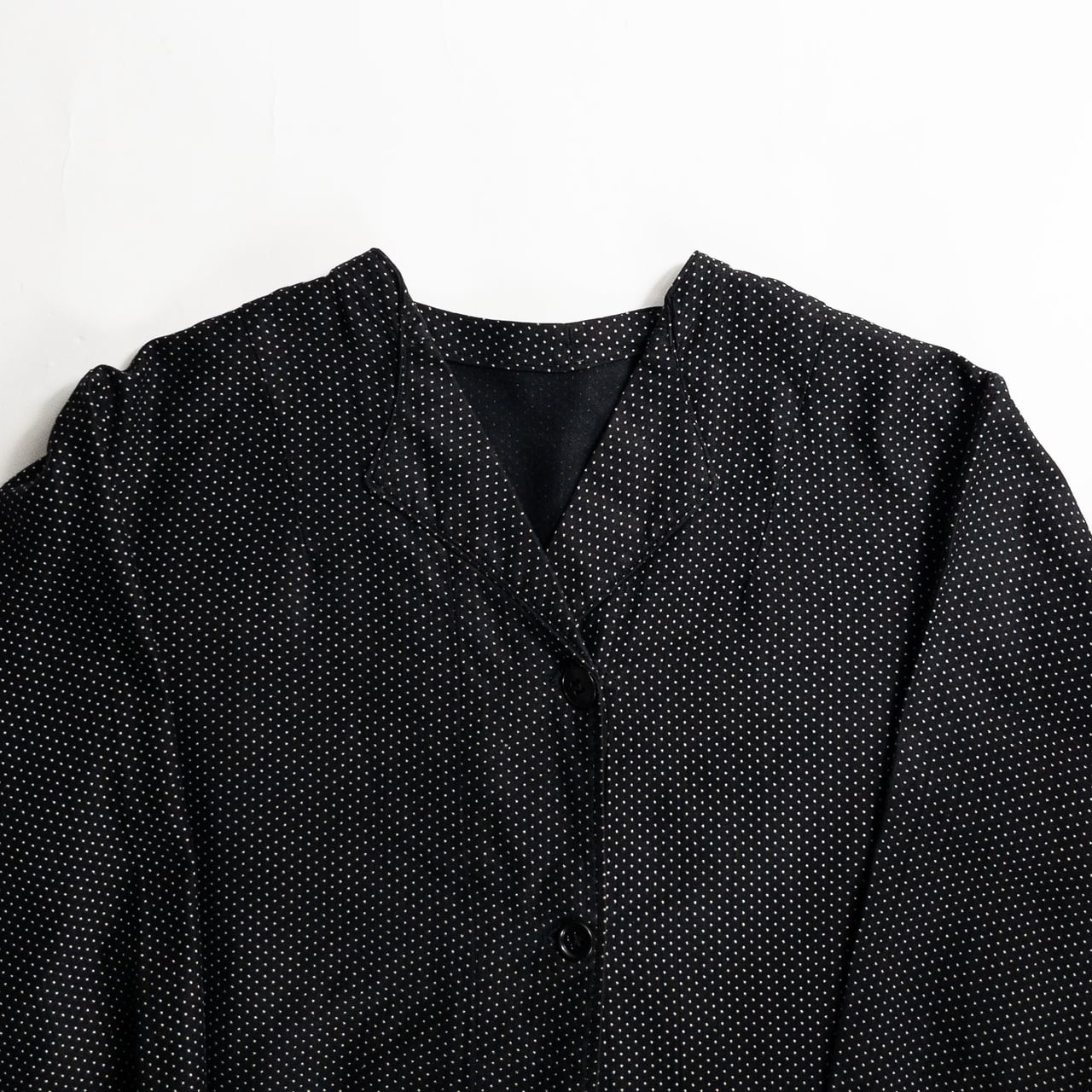 1950s "French Vintage" Black Dot Atelier Work Coat