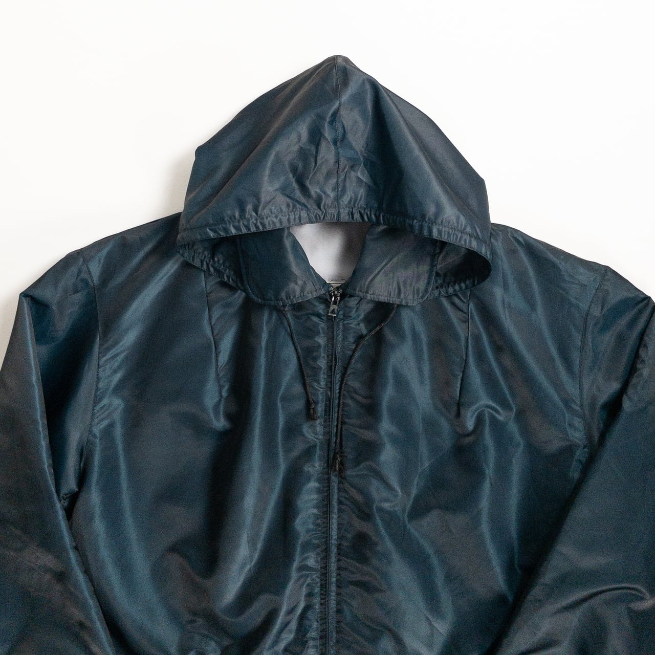 1960s "SKIDRESS" French Navy Nylon Zipper Ski Jacket