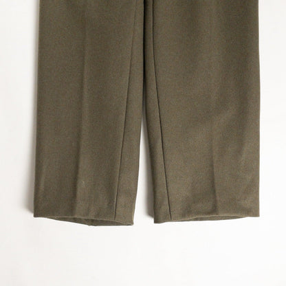 Old "Italian Army" Olive Wool 1 Tack Trousers, Dead Stock
