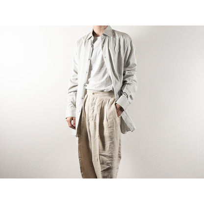 Old "Ermenegildo Zegna" Check Cotton Full Open Shirt