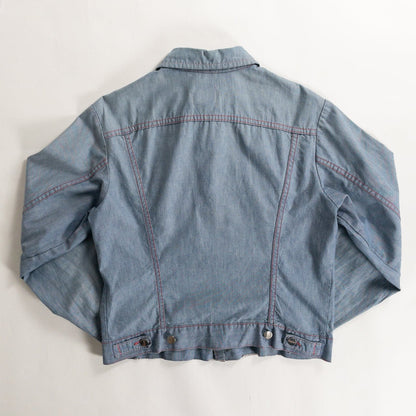 1970s "MAVERICK" Light Blue Chambray Jacket