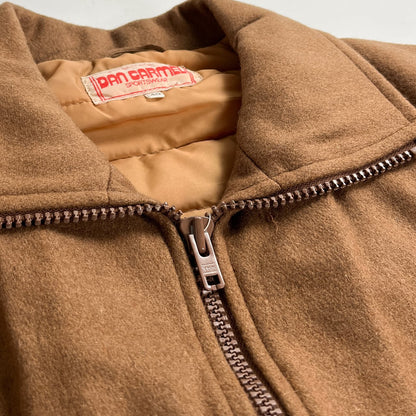 1990s "DAN CARMEL" Italian Beige Wool Sport Jacket, Dead Stock