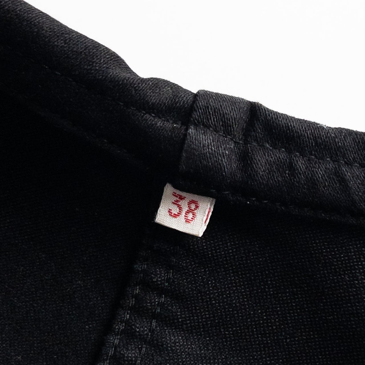 1960s "Adolphe Lafont" Black Moleskin Work Jacket