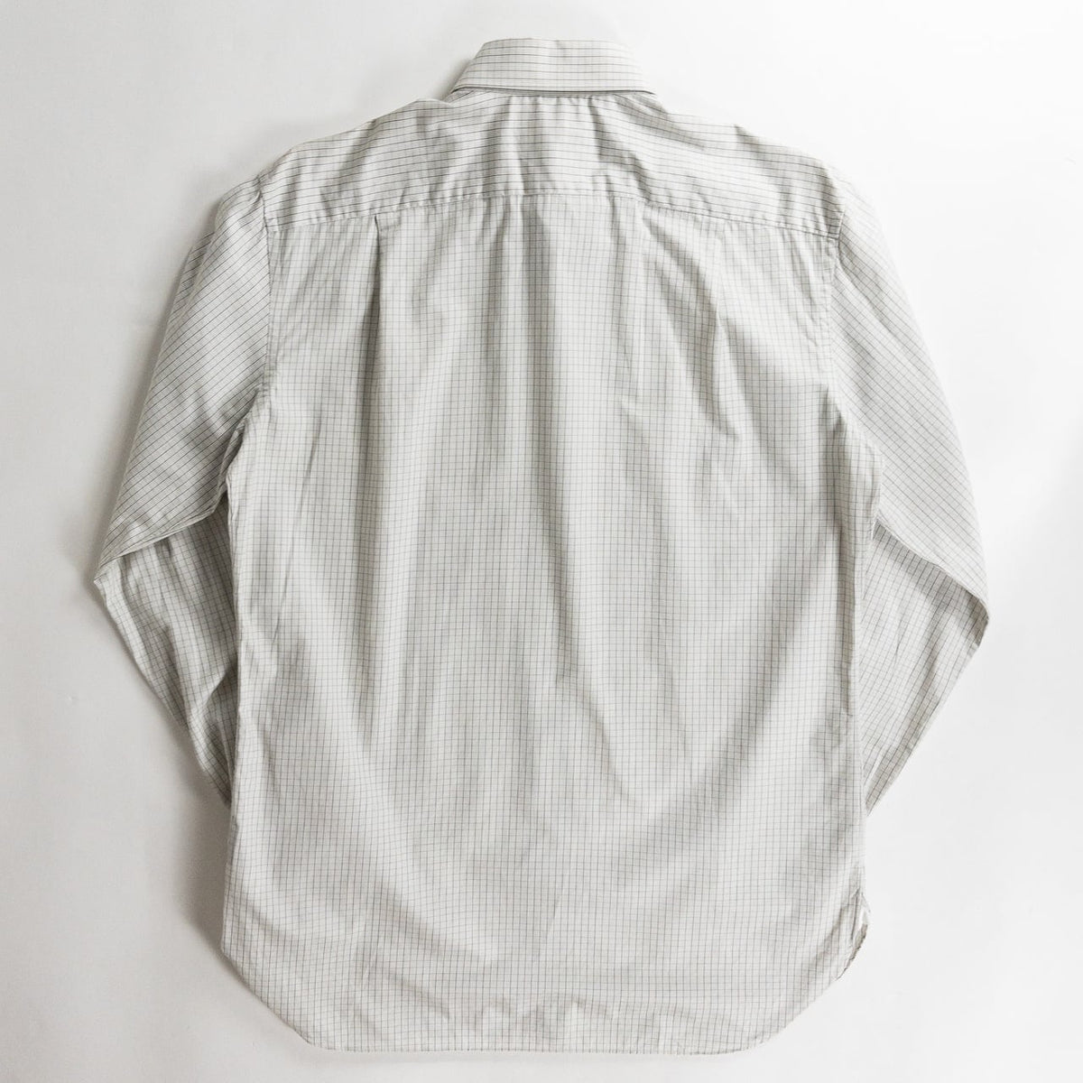 Old "Ermenegildo Zegna" Check Cotton Full Open Shirt