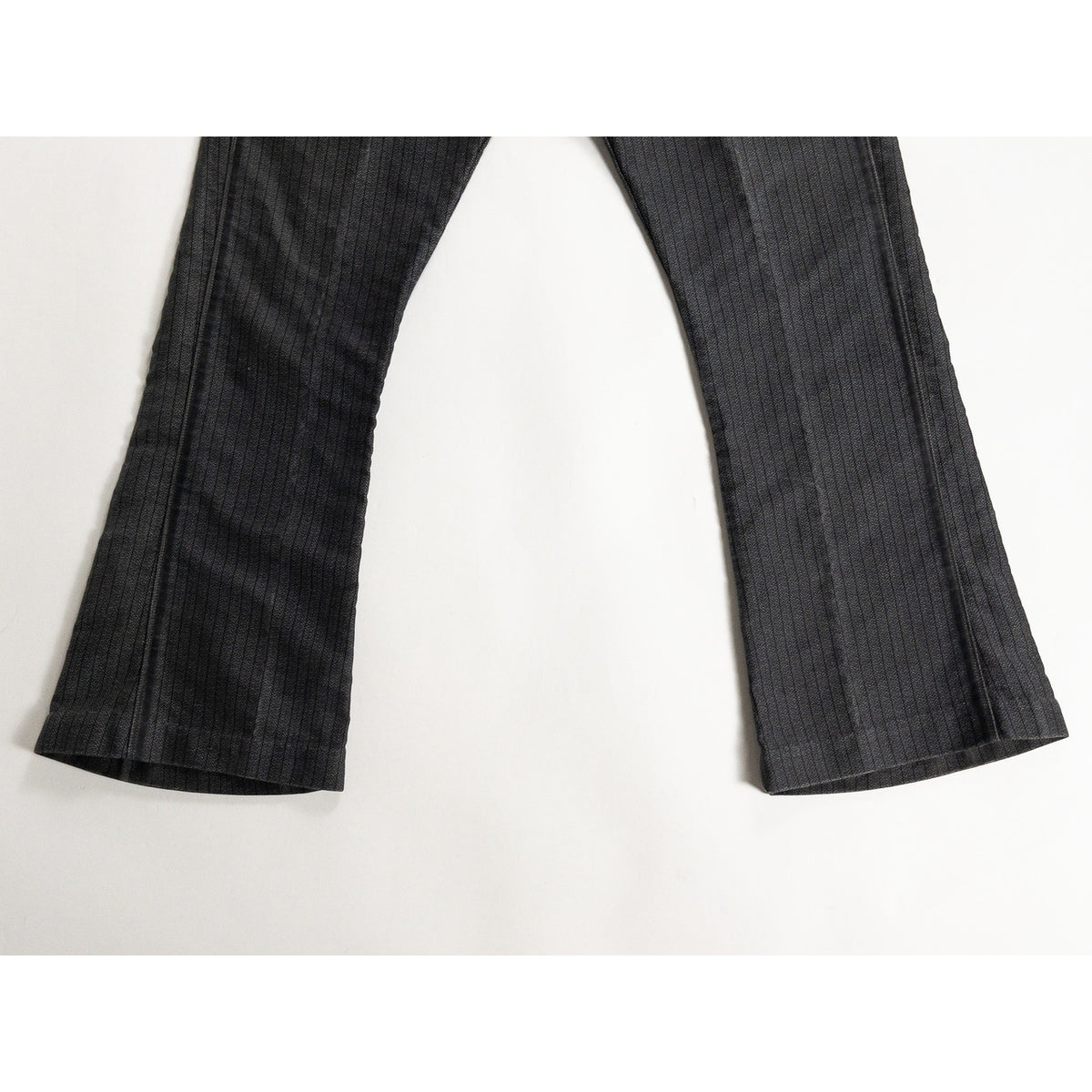 1930-40s "French Vintage" Gray Stripe Cowboy Trousers
