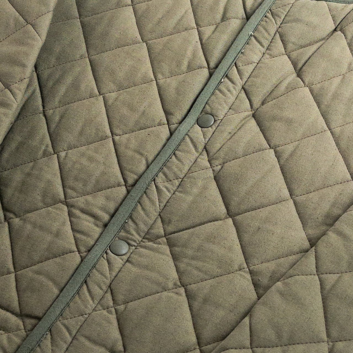 1970s French Army Quilted Jacket
