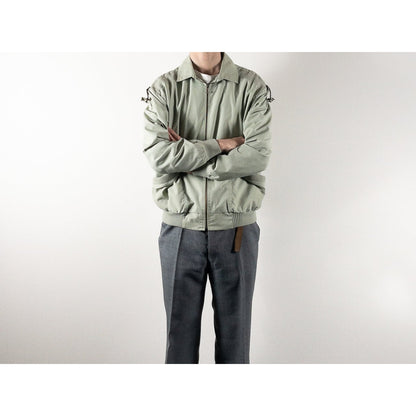 1990s "Made in Finland" Light Green Zip-Up Blouson