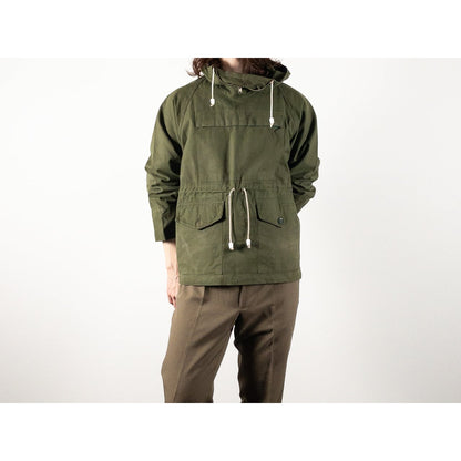 1970s "British Vintage" Dark Olive Cadet Smock