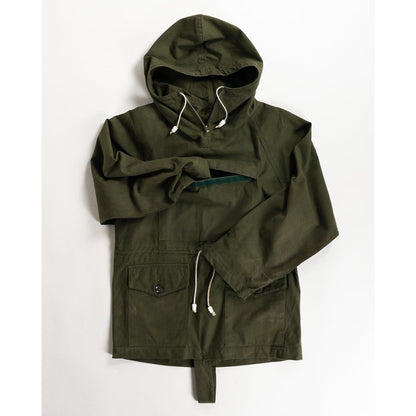 1970s "British Vintage" Dark Olive Cadet Smock