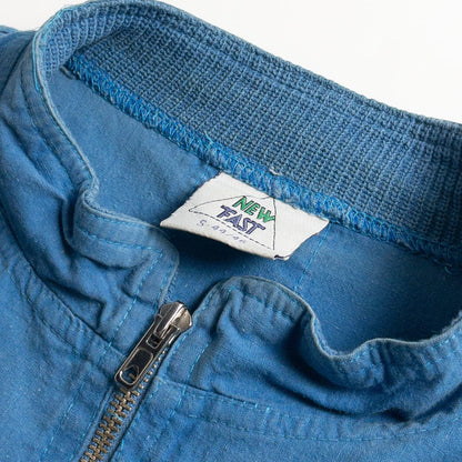 1980-90s "Euro Vintage" Light Blue Cotton Jacket