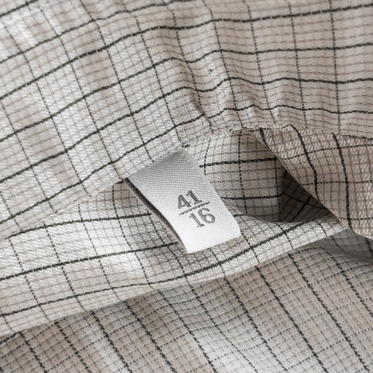 Old "Ermenegildo Zegna" Check Cotton Full Open Shirt