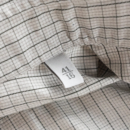Old "Ermenegildo Zegna" Check Cotton Full Open Shirt